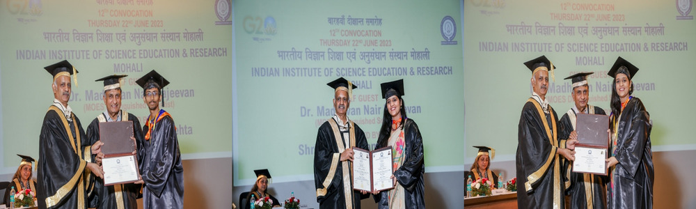 12th Convocation of IISER Mohali 2023