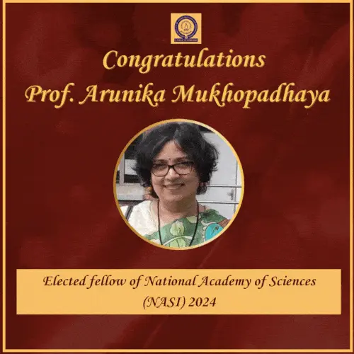 Prof. Arunika Mukhopadhay